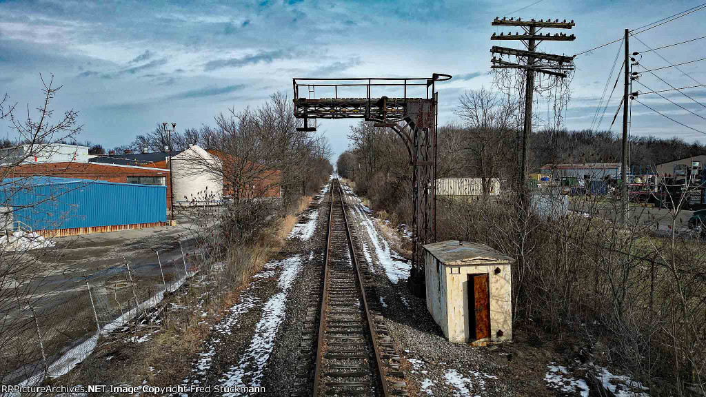 Looking east on the 2nd sub.